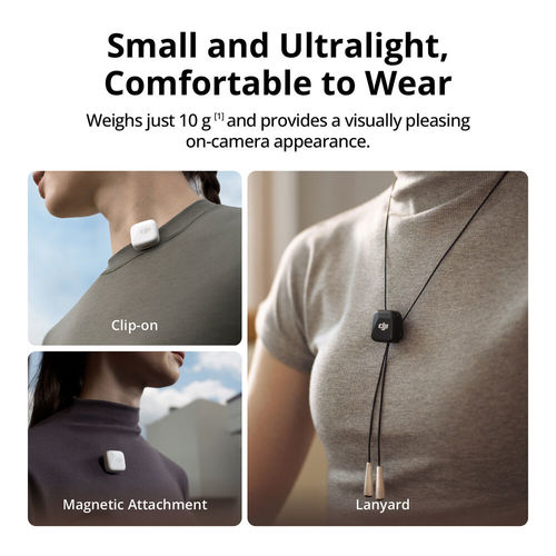 מיקרופון אלחוטי זוגי DJI Mic Mini רשמי