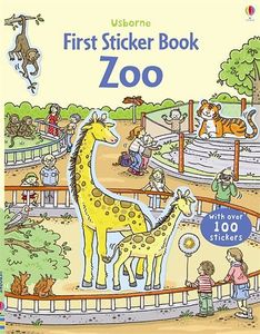 חוברת 100 מדבקות גן חיות