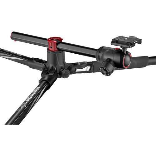 חצובה Manfrotto Befree GT XPRO Aluminum אלומיניום עם ראש כדורי 494 (שחור)