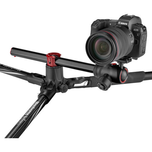 חצובה Manfrotto Befree GT XPRO Aluminum אלומיניום עם ראש כדורי 494 (שחור)