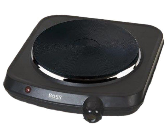כירה חשמלית יחיד BOSS HP-102-D2 - צבע שחור