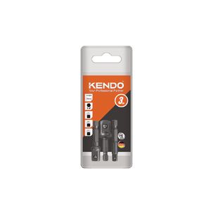 סט 3 מעברים לבוקסה KENDO 1/4-3/8-1/2