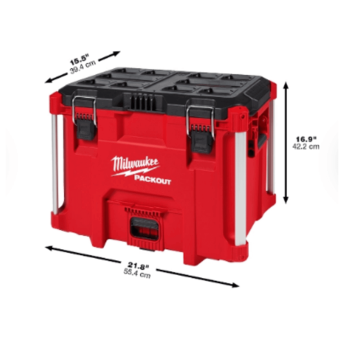 ארגז PACKOUT מודולרי נערם לכלי עבודה MILWAUKEE מילווקי 48-22-8429