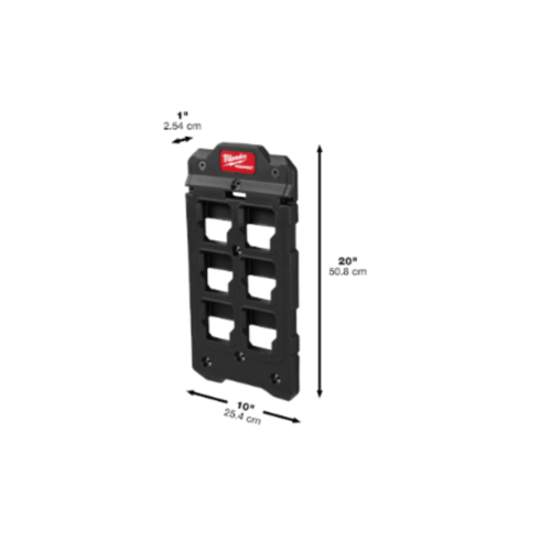 מתקן תליה קומפקטי - 48-22-8486 Milwaukee PACKOUT מילווקי