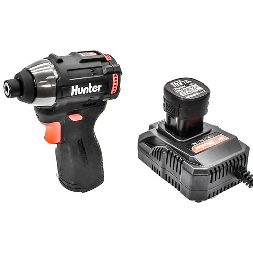 מברגת אימפקט 16V BL סוללה 2.0Ah תוצרת Hunter 