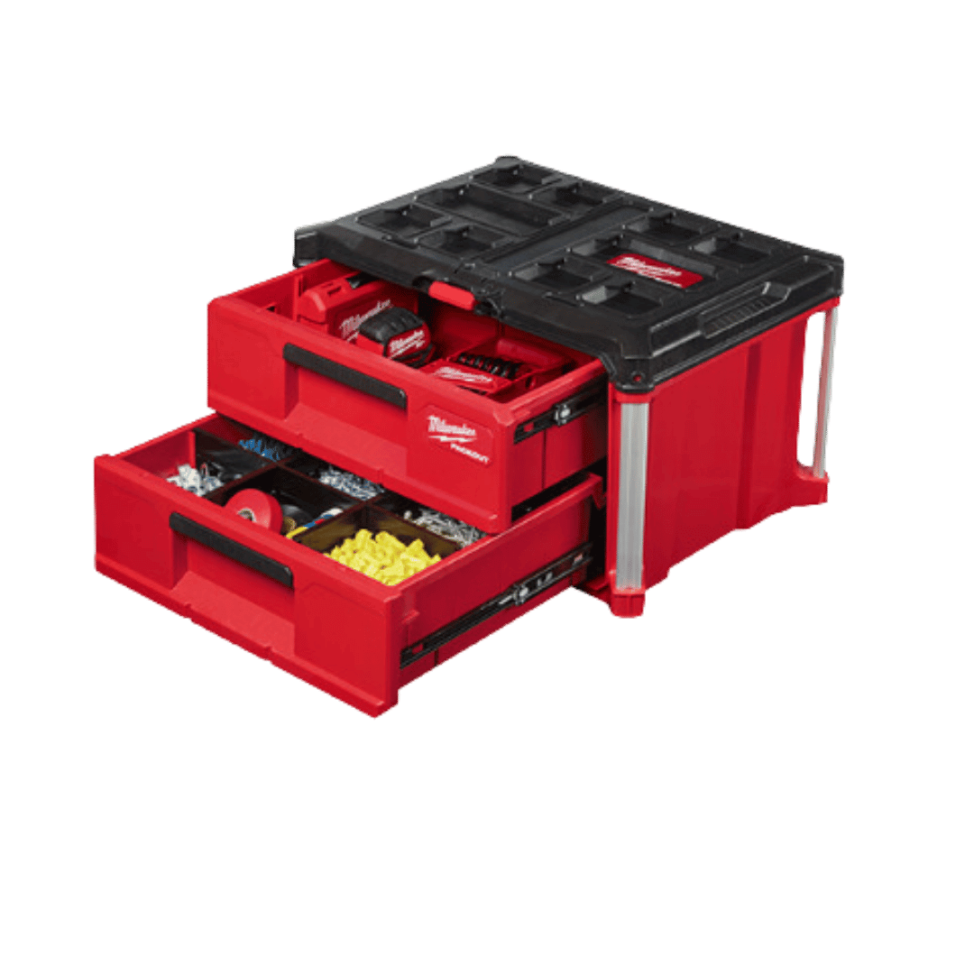 ארגז 2 מגירות מילווקי &ndash; Milwaukee PACKOUT 48-22-8442