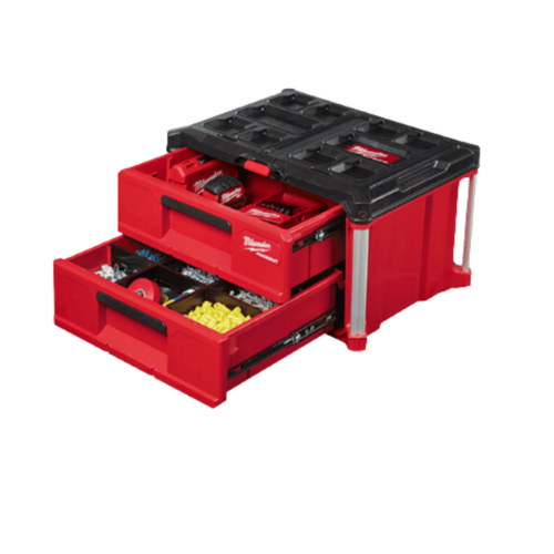 ארגז 2 מגירות מילווקי - Milwaukee PACKOUT 48-22-8442