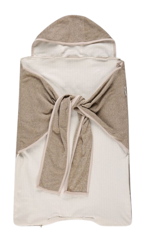 שמיכת מנשא אוניברסלית מבד פליז - בז'