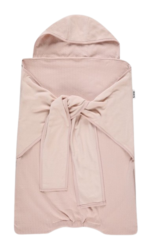 שמיכת מנשא אוניברסלית מבד פליז - ורוד