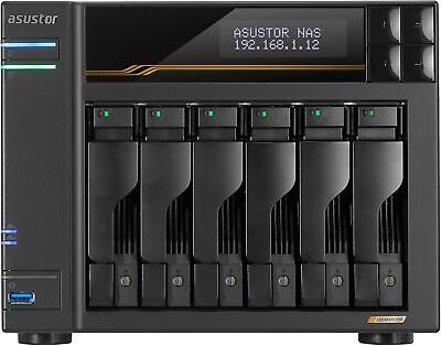 שרת Asustor Lockerstor 6 Gen3 AS6806T 6 Bay NAS