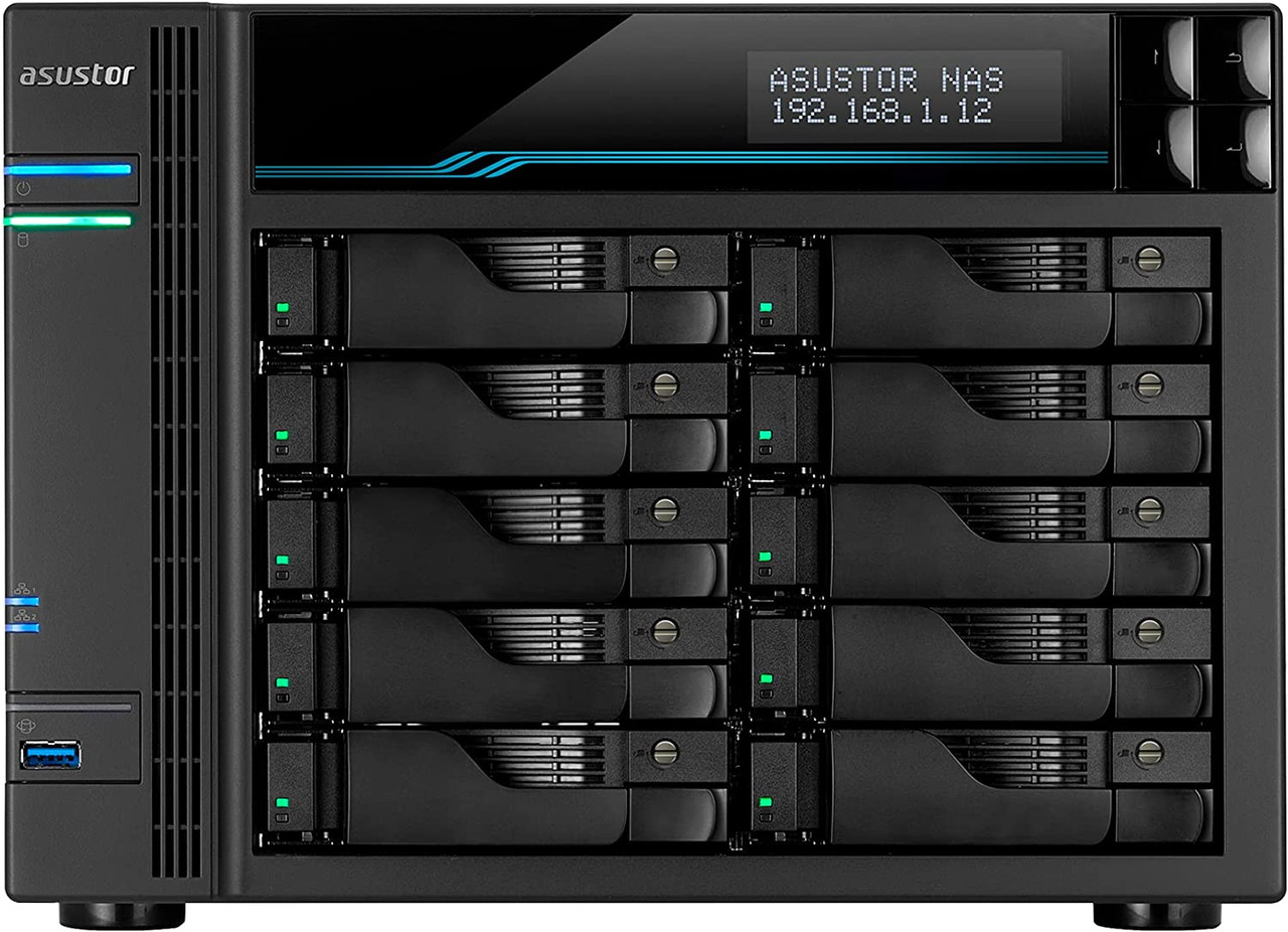 שרת Asustor Lockerstor 8 Gen3 AS6808T 8 Bay NAS