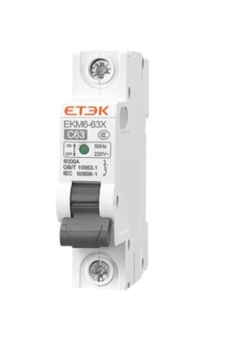חצי אוטומט ETEK חד 16A