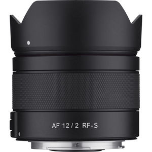 עדשה Samyang 12mm f/2.0 AF Compact Ultra-Wide for Canon RF יבואן רשמי