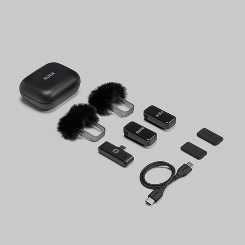 מערכת מיקרופונים אלחוטיים RODE Wireless Micro USB-C