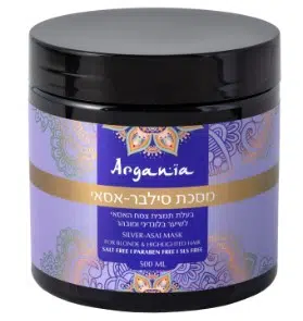 מסכה לשיער סילבר אסאי (500 מ"ל)