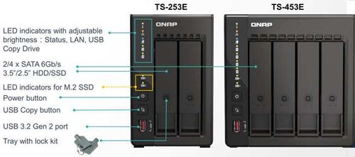 שרת NAS QNAP TS-253E-8G