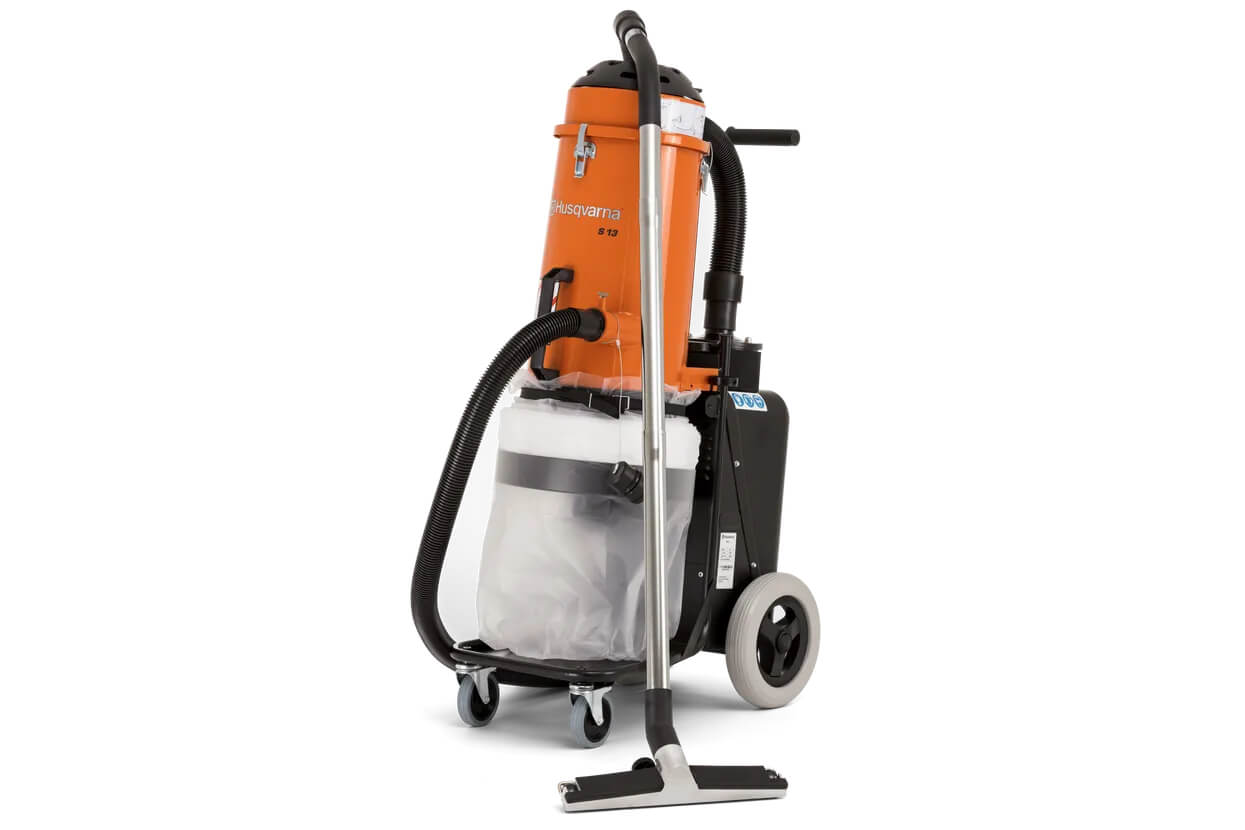 שואב אבק תעשייתי S13 חד פאזי 1200W הוסקוורנה Husqvarna
