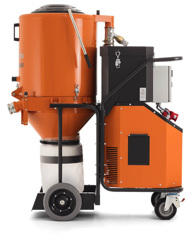 שואב אבק תעשייתי T10000 תלת פאזי 11KW הוסקוורנה Husqvarna