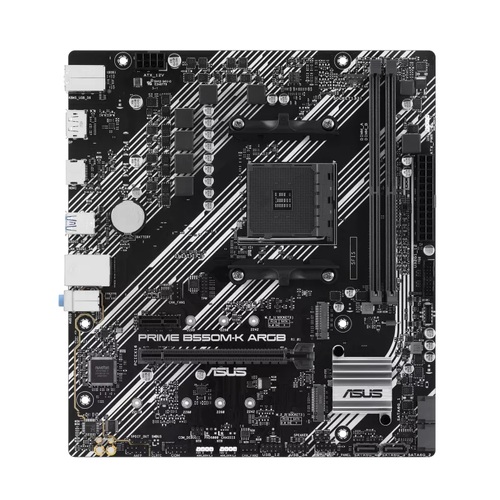לוח אם ASUS Prime B550M-K ARGB AMD AM4 DDR4