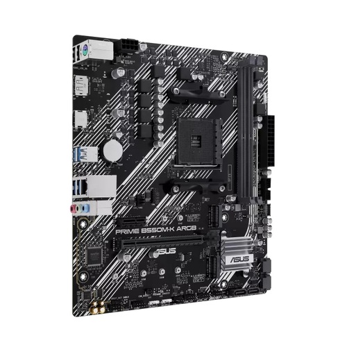 לוח אם ASUS Prime B550M-K ARGB AMD AM4 DDR4