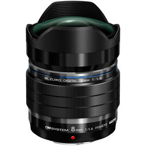 עדשה OM SYSTEM M.Zuiko Digital ED 8mm f/1.8 Fisheye PRO