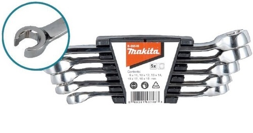 סט מפתחות פתוחים דו צדדים מבית MAKITA