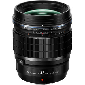 עדשה OM SYSTEM M.Zuiko Digital ED 45mm f/1.2 PRO