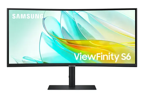 מסך מחשב ‏34 ‏אינטש Samsung ViewFinity S6 S65UC S34C650UAM WQHD סמסונג