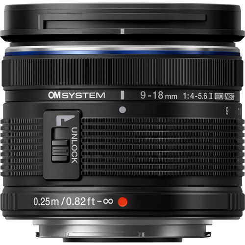 עדשה OM SYSTEM M.Zuiko Digital ED 9-18mm f/4-5.6 II