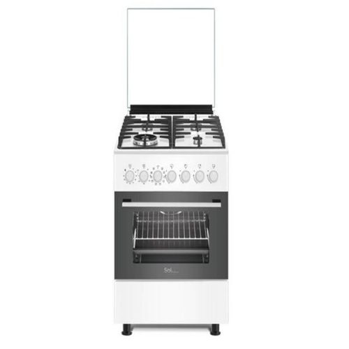תנור משולב צר 54 ליטר Sol TRW56SF לבן 