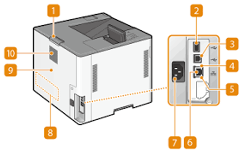 מדפסת לייזר שחור לבן Canon i-SENSYS LBP361dw