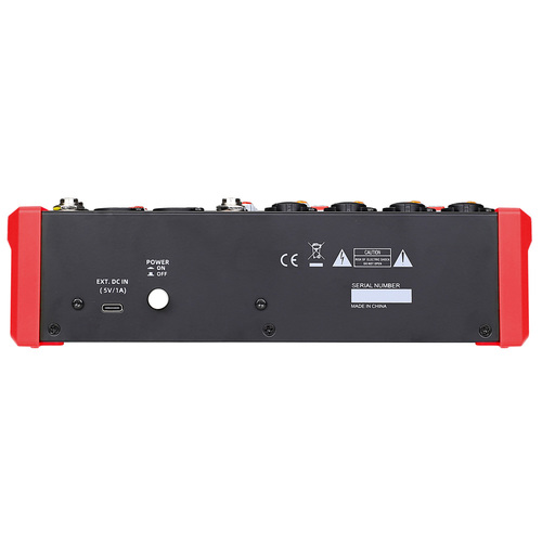 מיקסר 8 ערוצים עם אפקטים וICM MIX A48DSP Bluetooth 