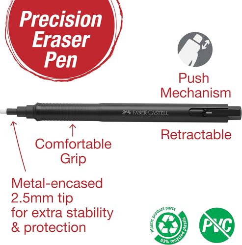 עט מחק + 4 מילוי מחק PRECISION ERASER PEN