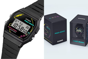 CASIO F-91WPC-1A מהדורה מוגבלת של פקמן PAC-MAN
