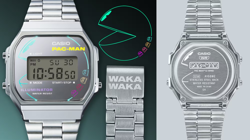 CASIO A168WEPC-7A מהדורה מוגבלת של פקמן PAC-MAN