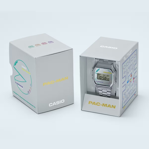 CASIO A168WEPC-7A מהדורה מוגבלת של פקמן PAC-MAN