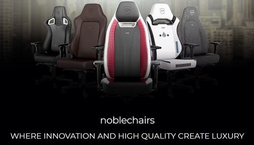 Noblechairs: כסאות גיימינג יוקרתיים לנוחות אולטימטיבית