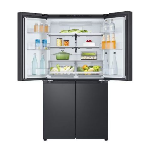 מקרר 4 דלתות 665 ליטר LG GR-728B נירוסטה מושחרת אל ג'י