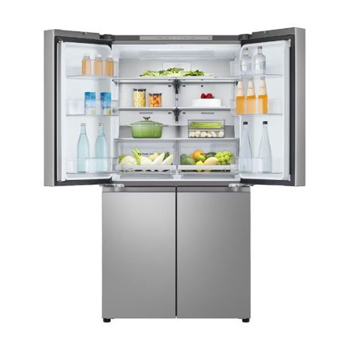 מקרר 4 דלתות 665 ליטר LG GR-728S נירוסטה מוברשת אל ג'י