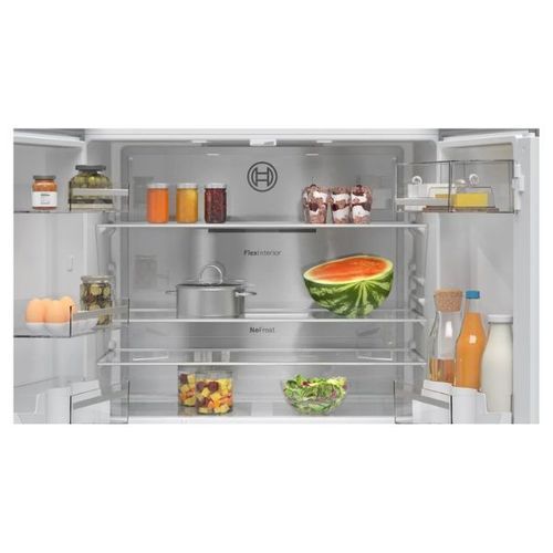 מקרר 4 דלתות 605 ליטר Bosch KFN96AXEA נירוסטה מושחרת *כולל מצב שבת 