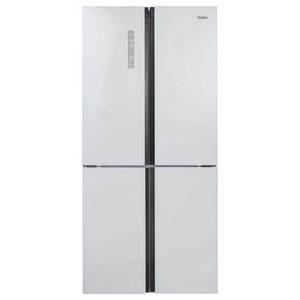 מקרר 4 דלתות 611 ליטר Haier HRF-6200FW זכוכית לבנה האייר