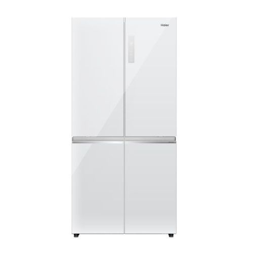 מקרר מפואר 4 דלתות 507 ליטר Haier HRF-5800FW זכוכית לבנה האייר