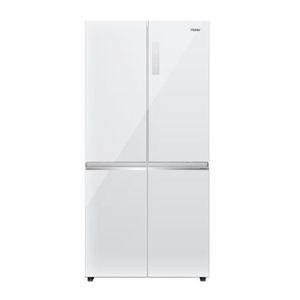 מקרר מפואר 4 דלתות 507 ליטר Haier HRF-5800FW זכוכית לבנה האייר