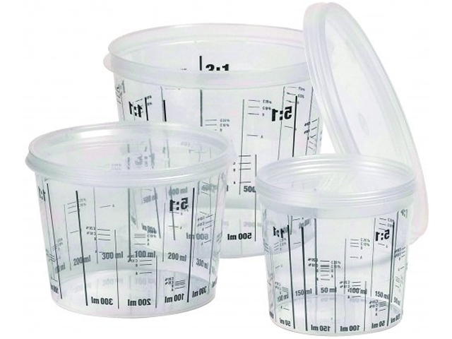 כוס סימון לצבע 100 י"ח CAR SYSTEM 2300ML