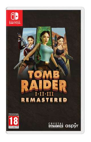 NINTENDO SWITCH TOMB RAIDER I-III REMASTERED STANDARD EDITION נינטנדו