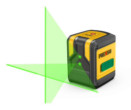 פלס לייזר 2 קווים ירוקים PREXISO PLC-10PG