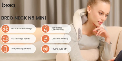 מכשיר עיסוי לצוואר וכתפיים Breo N5 Mini