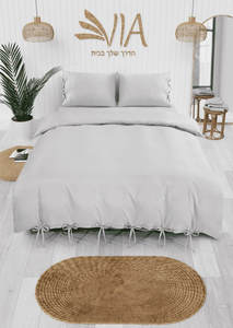 סט מצעים יחיד 100% כותנה "גולדה"