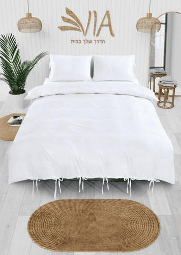 סט מצעים יחיד 100% כותנה 