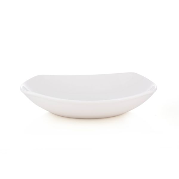 קערת הגשה מרובעת 20.5 ס"מ SIMPLY WHITE